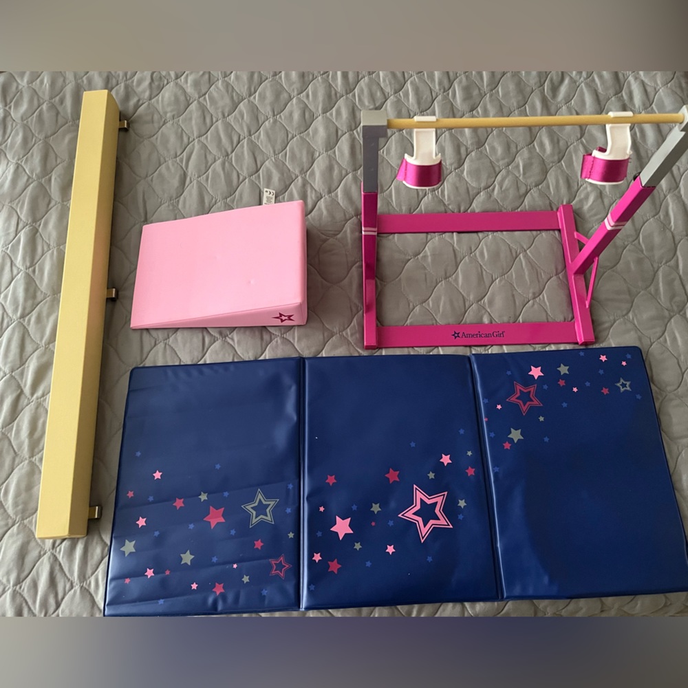 American Girl Doll Gymnastics Set